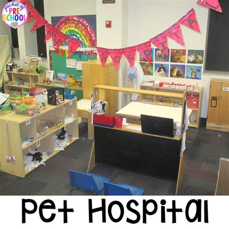 Vet Animal Hospital Dramatic Play - Pocket of Preschool