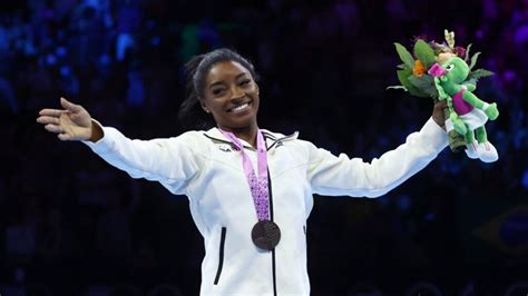 Simone Biles Cerr El Mundial De Gimnasia Con Dos Medallas De Oro M S