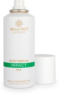 Bella Vita Organic IMPACT MAN Body Parfum With Premium Long Lasting