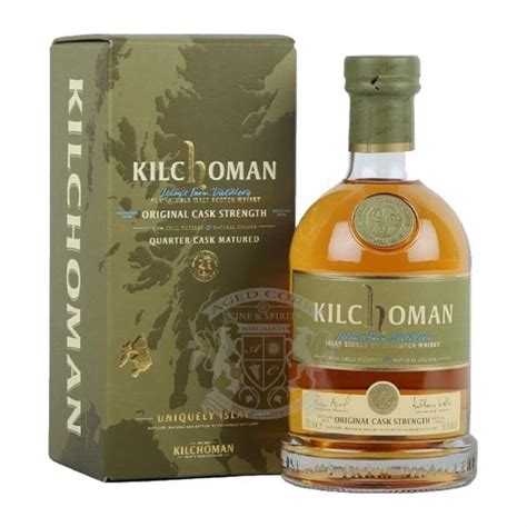 Kilchoman Original Cask Strength Single Malt Scotch Whisky Aged Cork