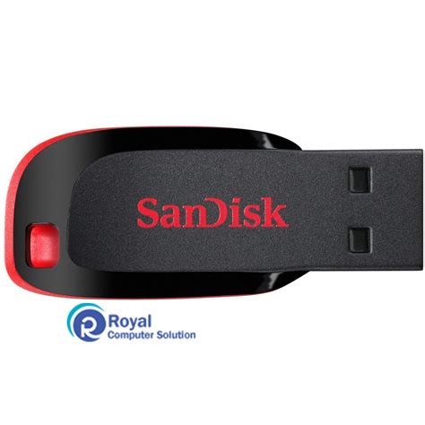 Sandisk Cruzer Blade Sdcz G Gb Usb Pen Drive Black