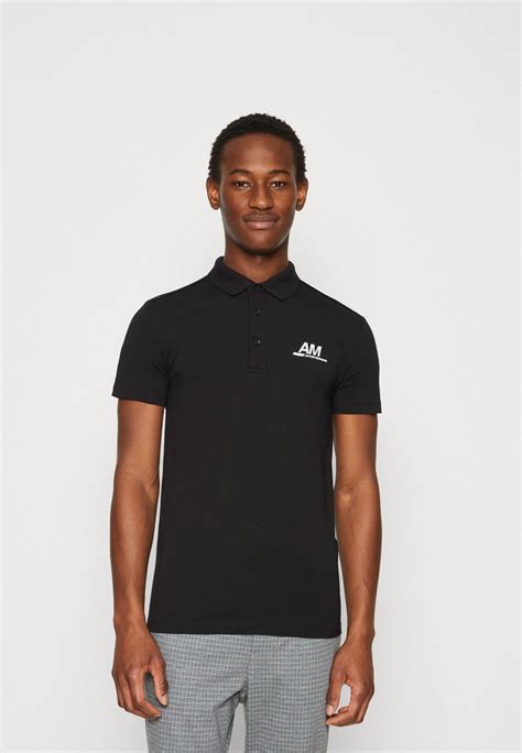 Antony Morato Super Slim Fit In Stretch Fabric Polo Shirt Black Zalando De