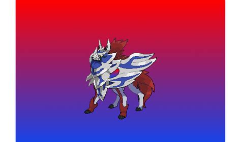 Custom shiny zamazenta by Cipherbeast on DeviantArt