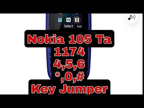 Nokia 105 Ta 1174 Keypad Jumper 4 5 6 0 Not Working Solution