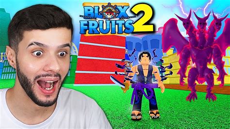 Finalmente Cheguei No Segundo Mundo Do Blox Fruits Youtube