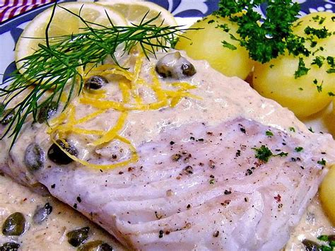 Kabeljau In Kapern Senf Sauce Von Trekneb Chefkoch