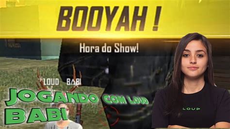 JOGANDO CS RANQUEADA LOUD BABI Free Fire YouTube