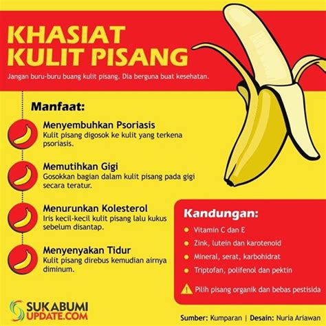 Kandungan Kulit Pisang Sinau