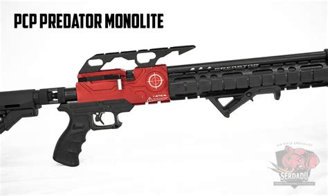 Pcp Predator Od Chamber Monolite Merah Serdadu Rifle