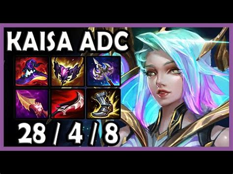 Kaisa Vs Ezreal 56 WIN RATE ADC Korea Challenger Patch 13 24 YouTube