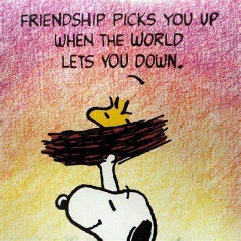 Friendship Snoopy Quotes Friends Quotes Friendship Quotes