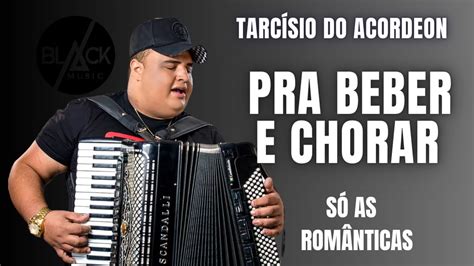 SÓ AS ROMÂNTICAS TARCÍSIO DO ACORDEON PRA BEBER E CHORAR YouTube