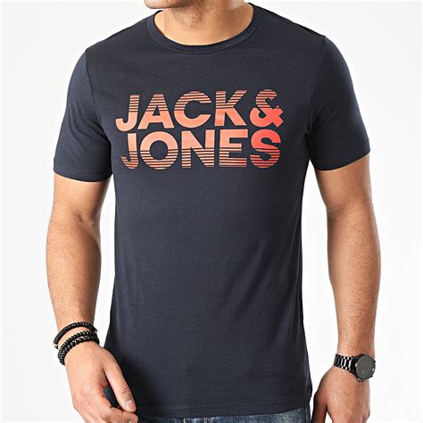 Jack And Jones Tee Shirt Milla Bleu Marine Laboutiqueofficielle