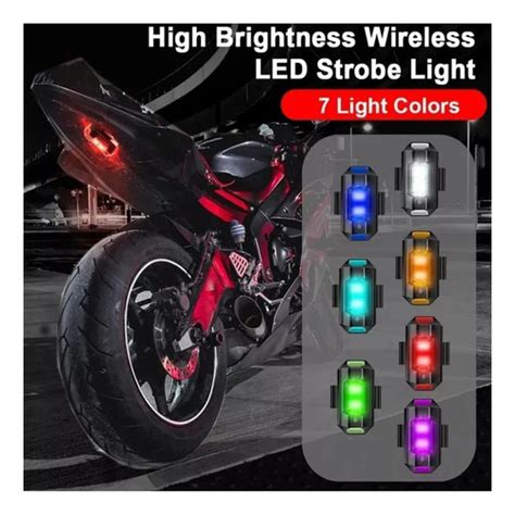 Kits De Led Estrobos Led Para Moto Estrobos Led Blancos Meses Sin