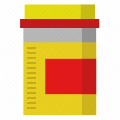 Urine Sample Bottle Medical Health Icon Download On Iconfinder