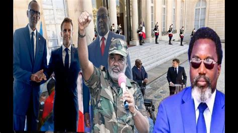 Felix Tshisekedi Face A Face Na Macron Pas De Dialogue Naba M Kagame