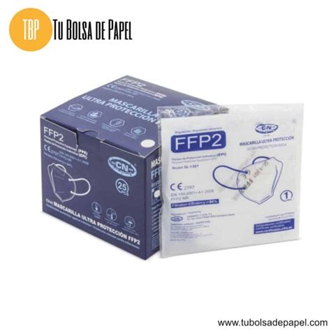 Mascarilla Ffp Ultra Protecci N Blancas Tu Bolsa De Papel