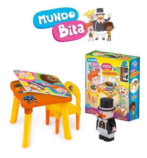 Mesinha Infantil Did Tica Mesa C Cadeira Divis Ria Monte Libano