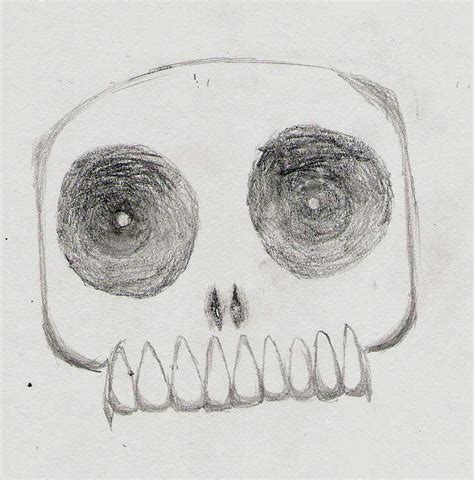 skull -shading+depth practice- by emoCHIBEH on deviantART