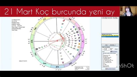 21 Mart 2023 koç yeni ayı ve yükselen burçlara göre yorum YouTube