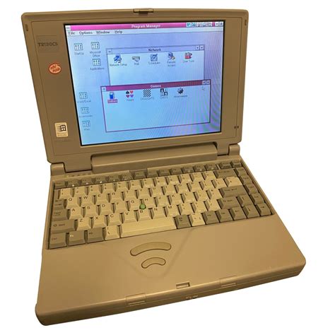 Prop Hire Toshiba T2130cs Laptop Nineties 1995 Practical Working