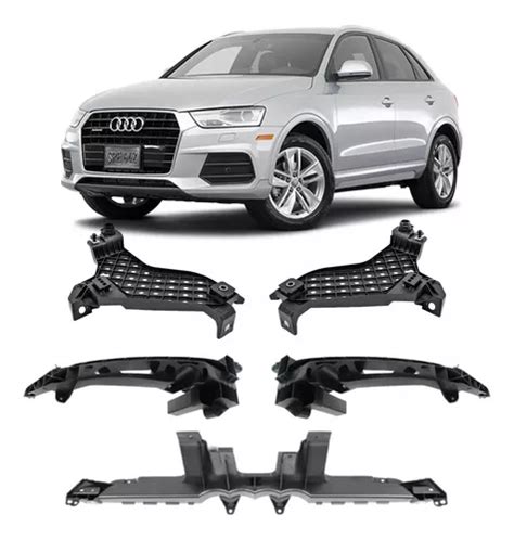 Suporte Guia Do Farol E Central Audi Q3 2013 2019 Kit 5 Pçs Frete grátis