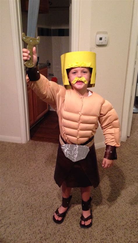 Clash Of Clans Barbarian Halloween Costume Clash Royale Costume