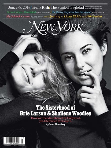 Brie Larson And Shailene Woodley In New York Magazine June 2nd 2014