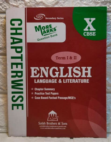 Bbc Compacta English Core For Cbse Class Literature Companion