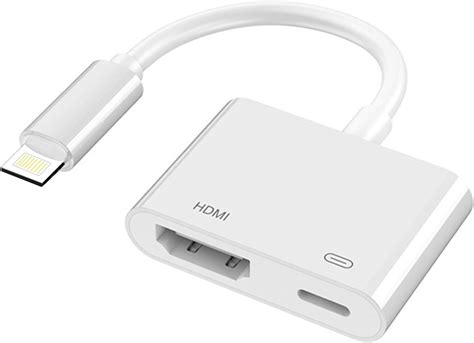 Apple MFi Certified Lightning to HDMI Adapter iPhone Digital AV Adapter ...