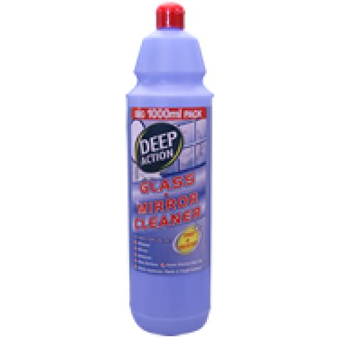 Deep Action Glass And Mirror Cleaner 1ltr