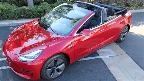 Here's A Convertible Tesla Model 3 For $30,000, Plus The Price Of The Car