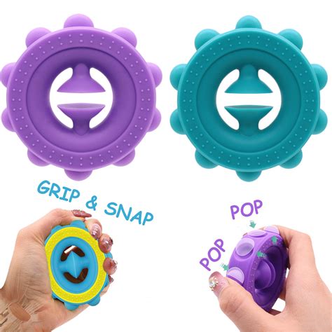 Buy ZIMFANQI Pop On It Snapper Fidget Toys Mini Pop Its Stress Balls