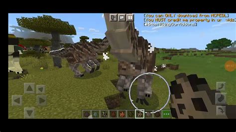 Minecraft dinazor modu tanıtımı ve nasıl indirilir YouTube