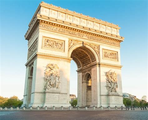 Premium Photo The Triumphal Arch Paris France