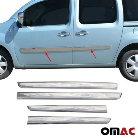 Barre Lat Rale Baguettes De Porte Protection Pour Renault Kangoo Ii