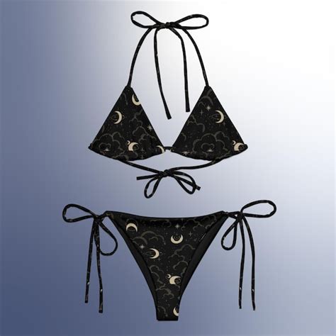 Stars Moon Bikini Etsy