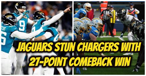 Chargers Vs Jaguars Point Spread A Look At The Super Wild Card Weekend