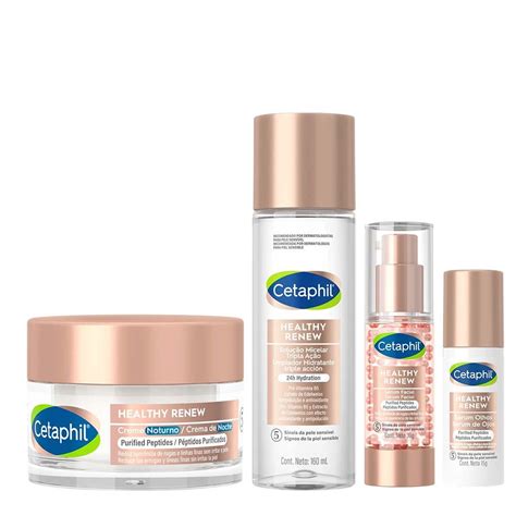 Cetaphil Healthy Renew Kit Solução Micelar Creme Facial Noturno