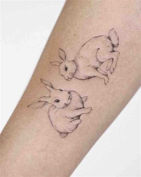 The Best Rabbit Tattoos Rabbit Tattoos Bunny Tattoos Animal Tattoos