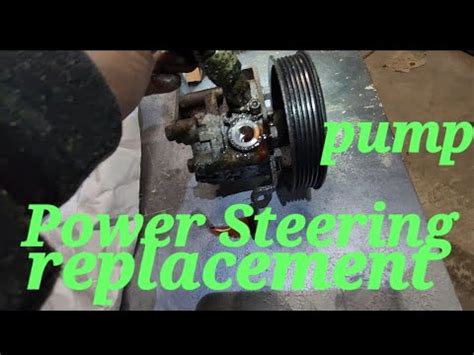 How To Remove Replace Power Steering Pump Nissan Altima Th Gen