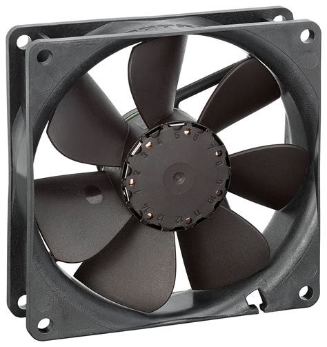 3414N Ebm Papst DC Axial Fan 24 V Square