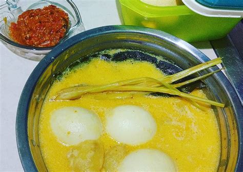 Resep Gulai Telur Kentang Oleh Fauziah Nur Cookpad