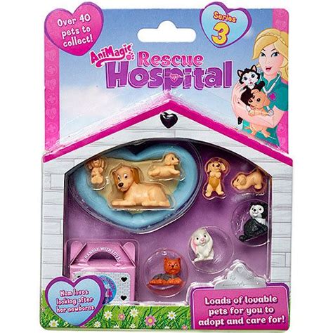 Animagic Rescue Hospital Series 3 Mums And Newborns Dog Mum Name