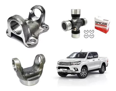 Plato Cruceta Acople Cardan Trasero Hilux Hh Spicer