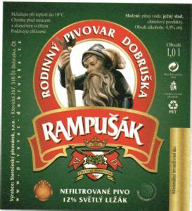 Drink Label Rampu K Sv Tl Le K Nefiltrovan Pivo Pivovar