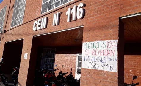 Retomaron Las Actividades En El Cem 116 De Roca Luego De Los Problemas