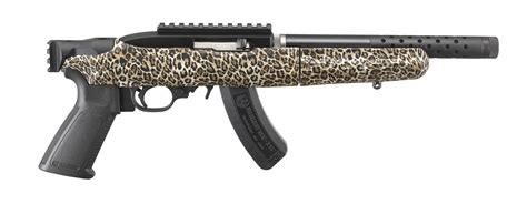 Ruger 22 Charger Lite Cheetah Print Pistol