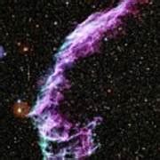 Veil Nebula Supernova Remnant Photograph By Canada France Hawaii