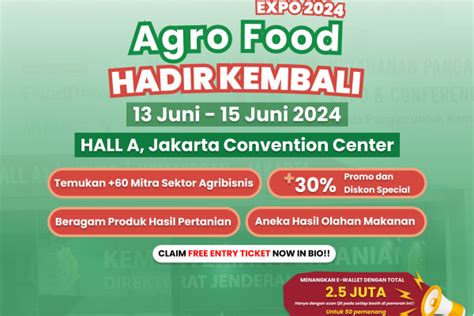 AgroFood Expo 2024 Gebyar Wisata Nusantara 2024 Paduan Pameran